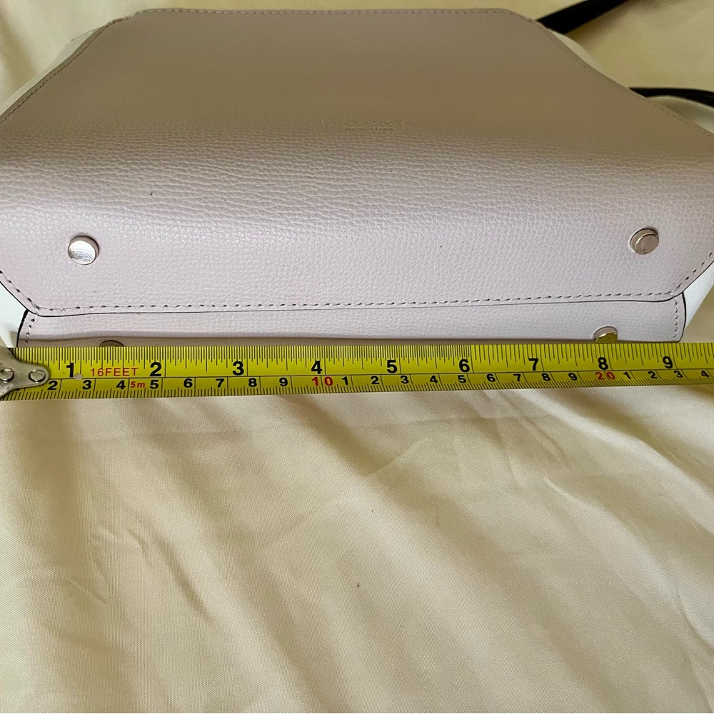 Kate Spade Taupe and White Crossbody Bag NWOT - Picture 10 of 13